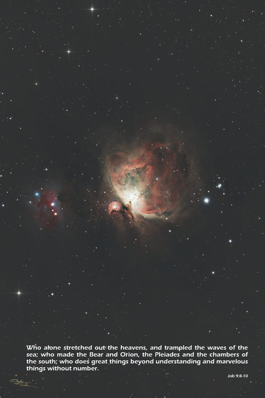 Orion Nebula - M42 - 16"x24" Poster Medium