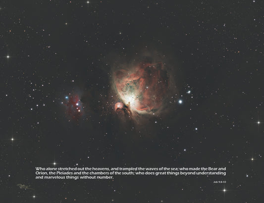 Orion Nebula - M42 - 24"x18" Canvas Print