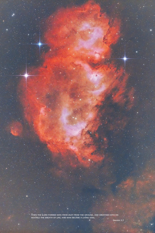 Soul Nebula IC-1848 24"x36" Poster - Where God Guides